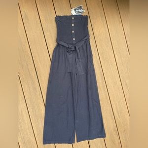 Abercrombie and Fitch bandeau jumpsuit. New with Tag